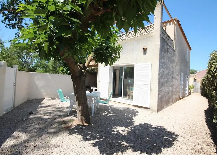 A Quelques Pas De La Belle Maison De Vacances, 6 A 8 Couchages, 3 Chambres, Balcon, Jardin, Parking, 50 M De La Mer- Lxbosqd * Portiragnes