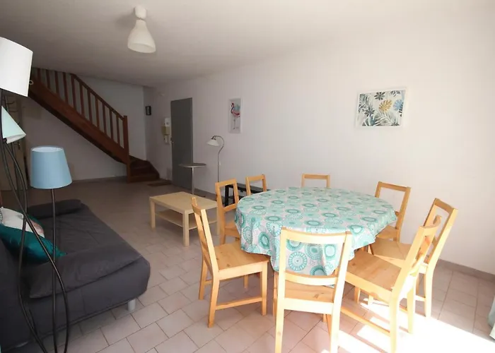 Villa A Quelques Pas De La Belle Maison De Vacances, 6 A 8 Couchages, 3 Chambres, Balcon, Jardin, Parking, 50 M De La Mer- Lxbosqd *
